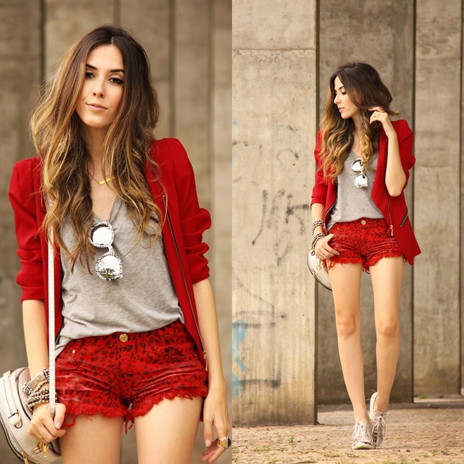 Diện shorts ngày hè đẹp và độc như fashionista chân ngắn