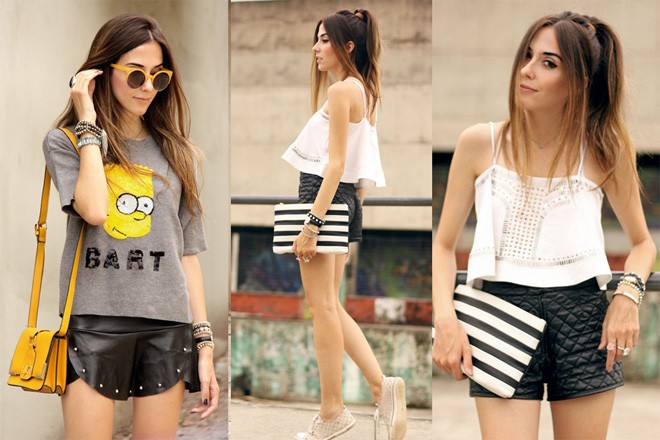 Diện shorts ngày hè đẹp và độc như fashionista chân ngắn