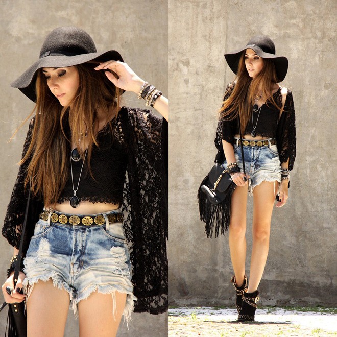 Diện shorts ngày hè đẹp và độc như fashionista chân ngắn